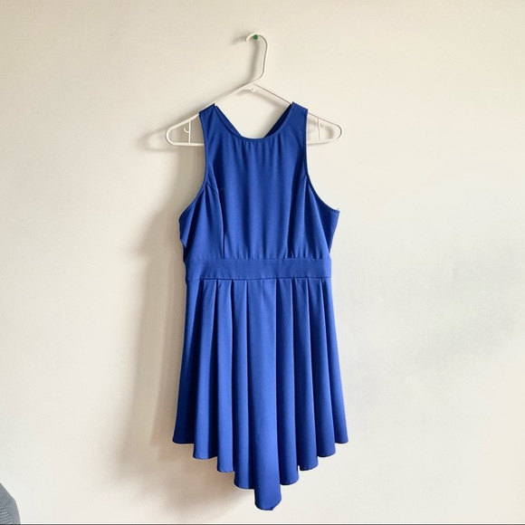 Windsor Royal Blue mid-length Dress - Picture 7 of 7